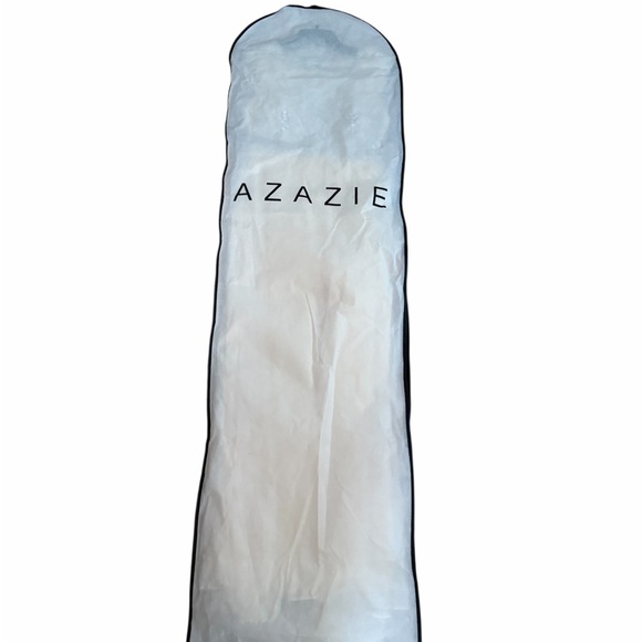 Azazie Dresses & Skirts - Azazie Junior Girl Champagne Beaded Chiffon Maxi Dress Formal Gown Sleeveless